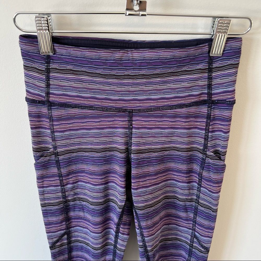 Lululemon Speed Tight  IV Leggings Space Dye Twist Ultra Violet - Picture 8 of 16